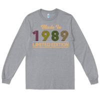 Heather Grey Made In 1989 Limited Edition Long Sleeve Tee - Bettercallsaul