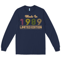 Navy Made In 1989 Limited Edition Long Sleeve Tee - Bettercallsaul