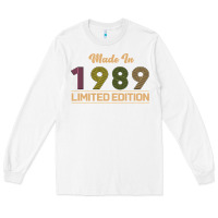 White Made In 1989 Limited Edition Long Sleeve Tee - Bettercallsaul