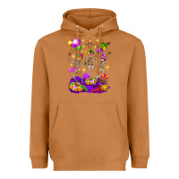 Meerkat Mardi Gras Skeletons Heavyweight Hoodie - BundleAndBundleShop