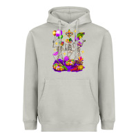 Moon Dust Mardi Gras Skeletons Heavyweight Hoodie - BundleAndBundleShop