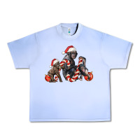 Grape Ice christmas chimpanzee and gorilla Urban Heavy Tee - LillyAllenDesigns