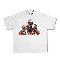 Lunar Rock christmas chimpanzee and gorilla Urban Heavy Tee - LillyAllenDesigns