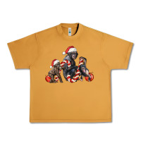 Peanut Butter christmas chimpanzee and gorilla Urban Heavy Tee - LillyAllenDesigns