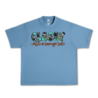 Pebble Blue classy with a savage side Urban Heavy Tee - JahusDesignShop