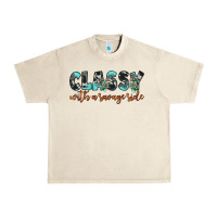Sandshell classy with a savage side Urban Heavy Tee - JahusDesignShop