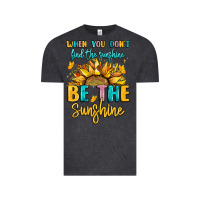 Vintage Black when you dont find the sunshine be the sunshine Vintage Tee - LillyAllenDesigns