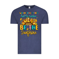 Vintage Denim when you dont find the sunshine be the sunshine Vintage Tee - LillyAllenDesigns