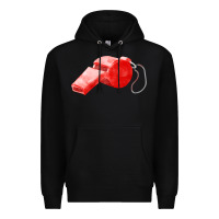 Black whistle  fa element Premium Hoodie - FaDigitalArtStudio