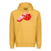 Mustard whistle  fa element Premium Hoodie - FaDigitalArtStudio