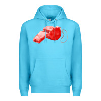 Ocean Blue whistle  fa element Premium Hoodie - FaDigitalArtStudio