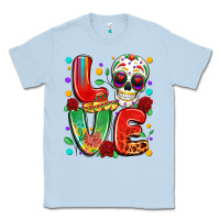 Dusty Blue cinco de mayo love Classic Tee - LillyAllenDesigns