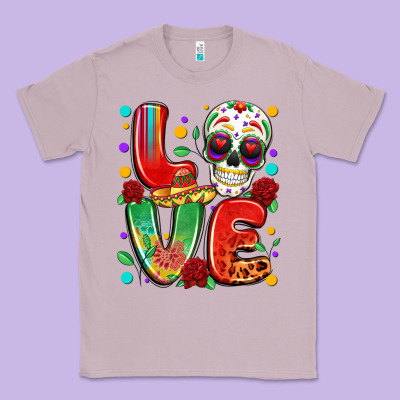 Cinco De Mayo Love Classic Tee Designed By Lillyallendesigns
