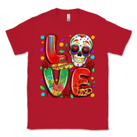 Red cinco de mayo love Classic Tee - LillyAllenDesigns