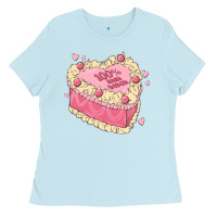 Baby Blue 100 percent that bitch Ladies Tee - MaliasSmallBusiness