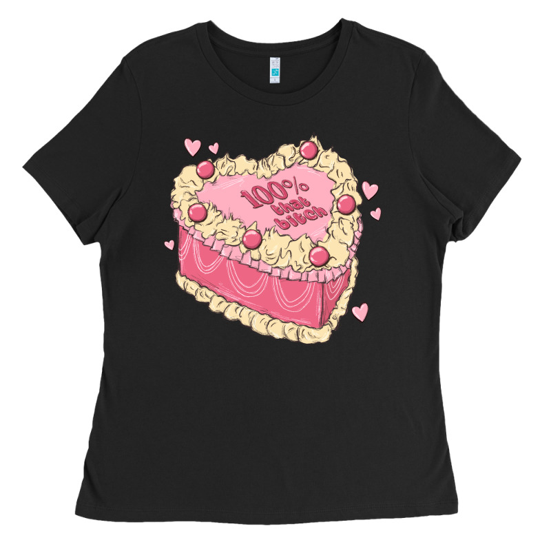 100 Percent That Bitch Ladies Tee by MaliasSmallBusiness | Teevron