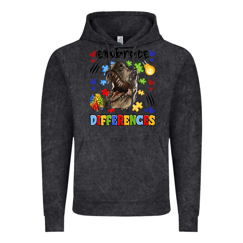 Embrace Differences Vintage Hoodie by LillyAllenDesigns | Teevron