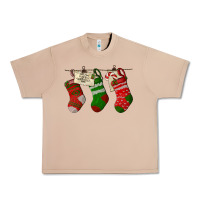 Burro Christmas Socks With Santa Letter Urban Heavy Tee - LillyAllenDesigns