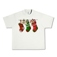Pistachio Christmas Socks With Santa Letter Urban Heavy Tee - LillyAllenDesigns