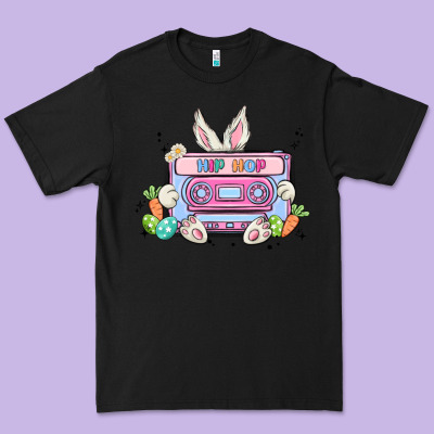 Hip Hop Easter Premium Tee Designed By Maliassmallbusiness