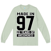 Matcha Made In 97 22 Years Of Awesomeness Long Sleeve Tee - Bettercallsaul