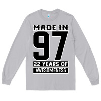Moon Dust Made In 97 22 Years Of Awesomeness Long Sleeve Tee - Bettercallsaul
