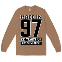 Toasted Coconut Made In 97 22 Years Of Awesomeness Long Sleeve Tee - Bettercallsaul