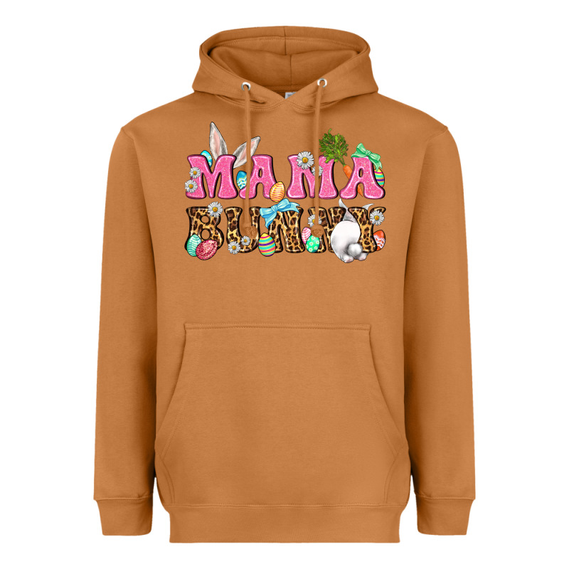Western Mama Bunny Heavyweight Hoodie by BundleAndBundleShop | Teevron