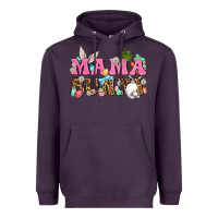 Plum Western Mama Bunny Heavyweight Hoodie - BundleAndBundleShop