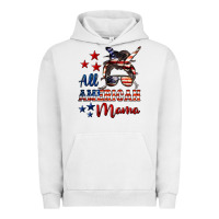 Pigment Lunar Rock All American Mama Mother's Day Urban Hoodie - LillyAllenDesigns