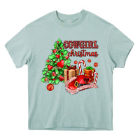 Arona Cowgirl Christmas Heavy Core Tee - AdoDesignShop