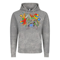 Cloud Rock autism unicorn Vintage Hoodie - LillyAllenDesigns