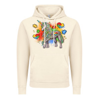 Vintage Artic autism unicorn Vintage Hoodie - LillyAllenDesigns