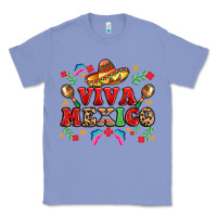 Colony Blue viva mexico Classic Tee - LillyAllenDesigns