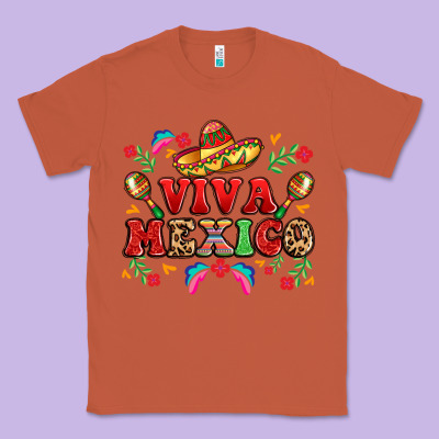 Viva Mexico Classic Tee Designed By Lillyallendesigns