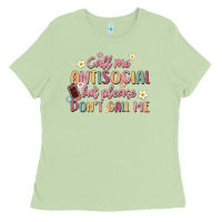 Matcha call me antisocial but please don't call me Ladies Tee - MaliasSmallBusiness