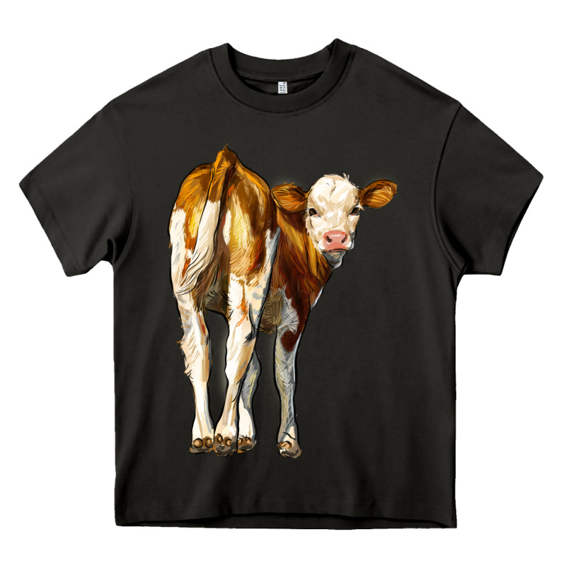 Simmental Calf Heavy Core Tee by LillyAllenDesigns | Teevron