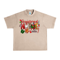 French Oak Registered Nurse Christmas Urban Heavy Tee - LillyAllenDesigns