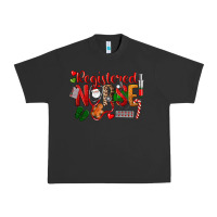 Pigment Black Registered Nurse Christmas Urban Heavy Tee - LillyAllenDesigns