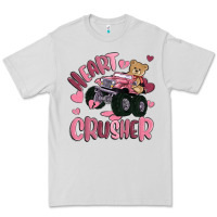 Dove Grey heart crusher Premium Tee - MaliasSmallBusiness