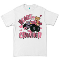 White heart crusher Premium Tee - MaliasSmallBusiness
