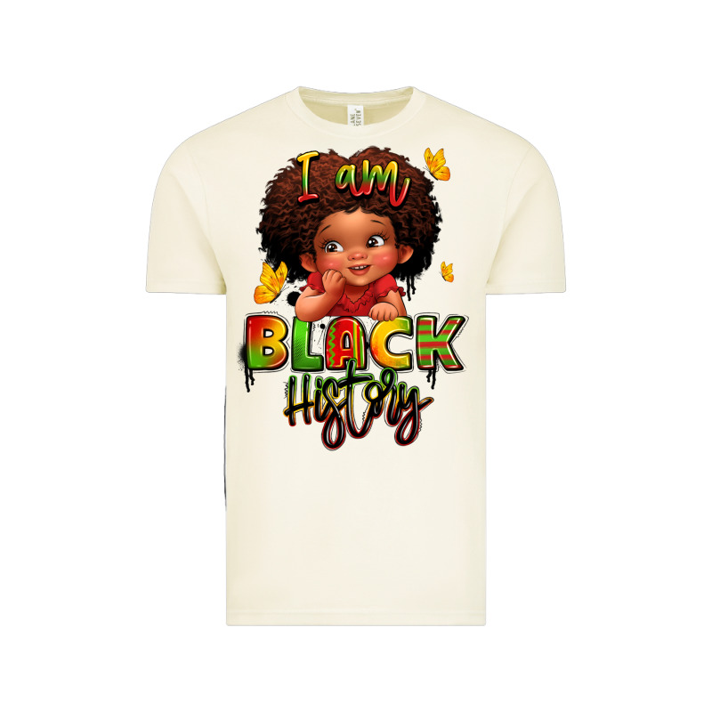 I Am Black History Juneteenth Vintage Tee by LillyAllenDesigns | Teevron