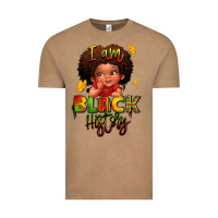 Vintage Coffee i am black history juneteenth Vintage Tee - LillyAllenDesigns