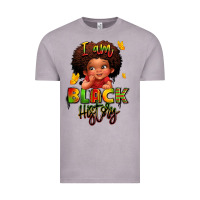 Vintage Zinc i am black history juneteenth Vintage Tee - LillyAllenDesigns