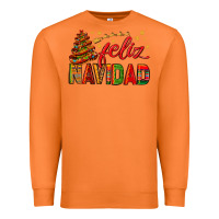 Carrot Feliz Navidad With Sombrero Tree Premium Sweatshirt - BundleAndBundleShop