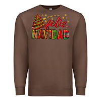 Chestnut Feliz Navidad With Sombrero Tree Premium Sweatshirt - BundleAndBundleShop