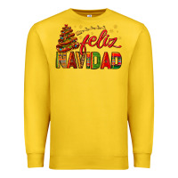 Lemon Feliz Navidad With Sombrero Tree Premium Sweatshirt - BundleAndBundleShop