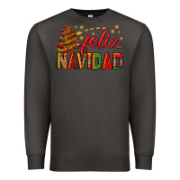 Smoke Feliz Navidad With Sombrero Tree Premium Sweatshirt - BundleAndBundleShop