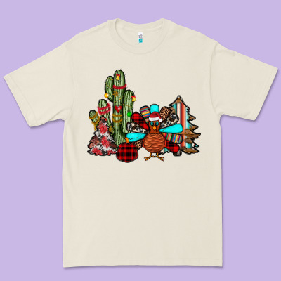 Christmas Turkey Premium Tee Designed By Jahusdesignshop
