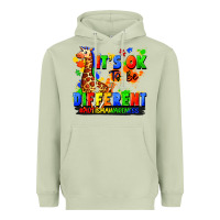 Matcha it's ok to be different autism awareness Heavyweight Hoodie - FaDigitalArtStudio